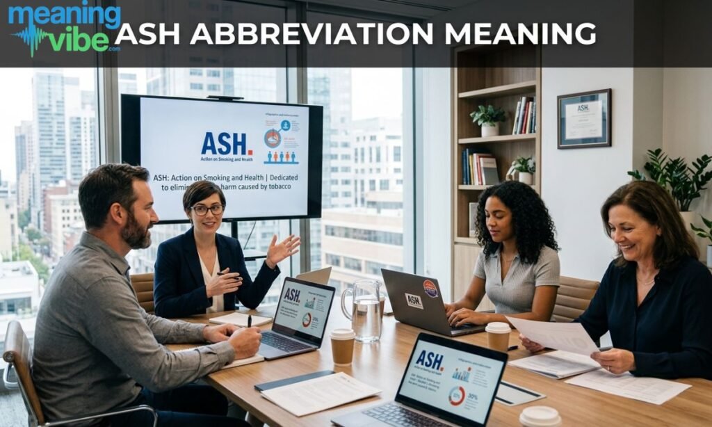 ASH abbreviation meaning