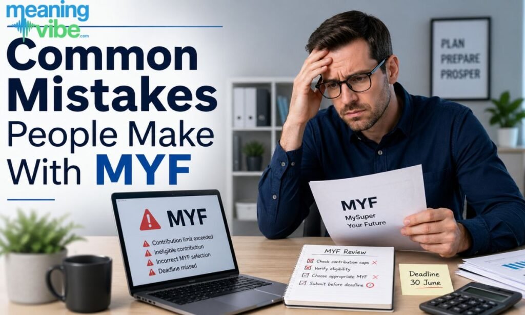 Common Mistakes People Make With MYF