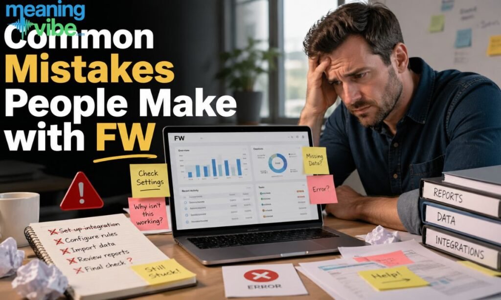 Common Mistakes People Make with FW