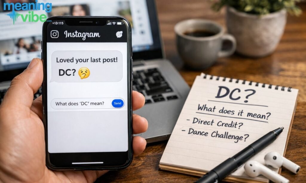 DC meaning in instagram