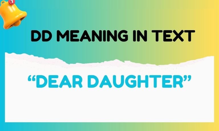 DD meaning in text