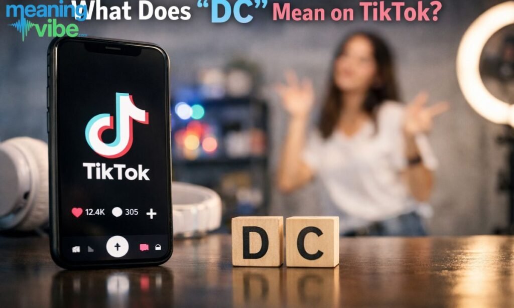 Dc meaning in tiktok