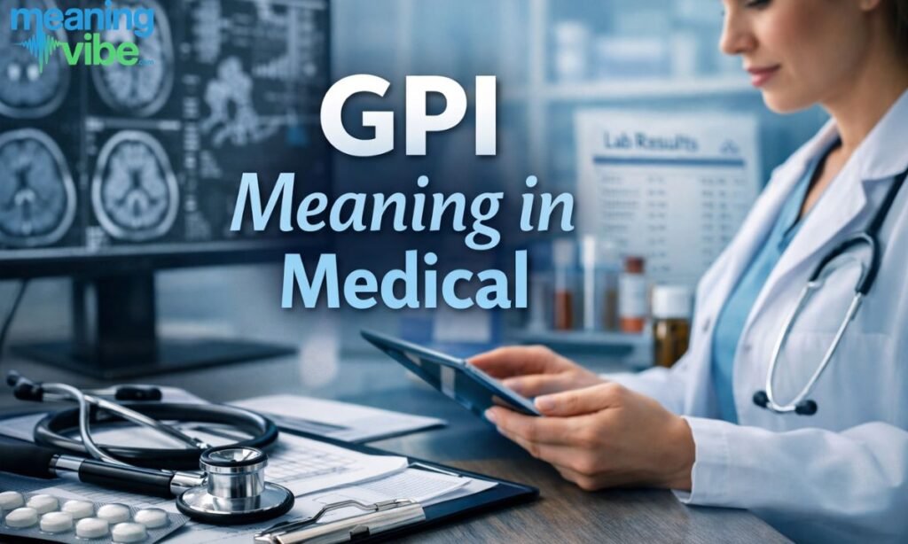 GPI meaning medical