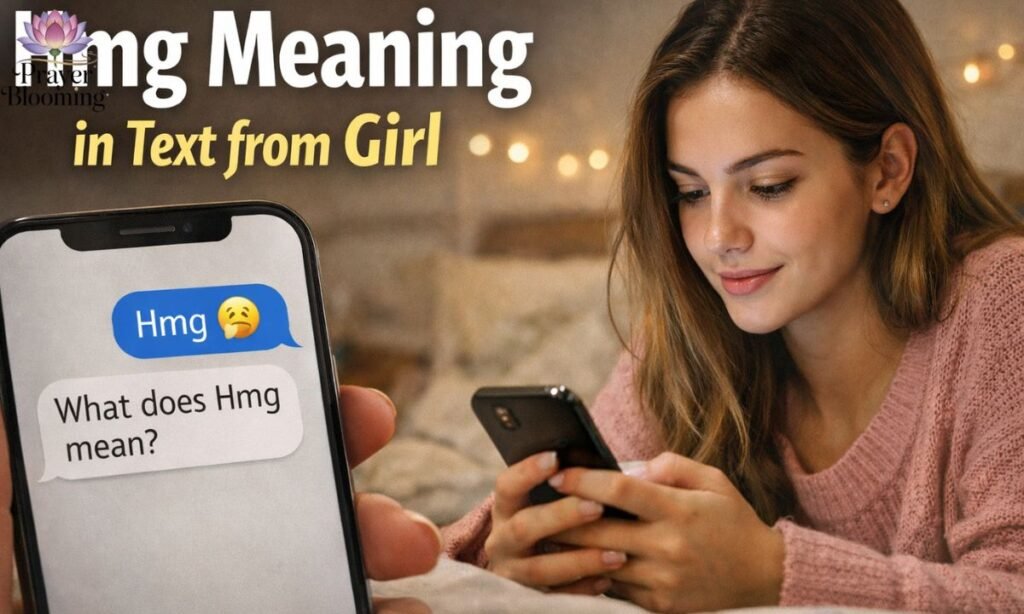 Hmg meaning in text from girl