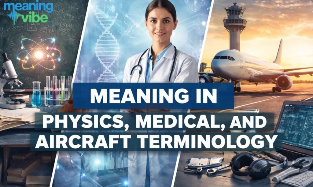 Meaning in Physics, Medical, and Aircraft Terminology (1)