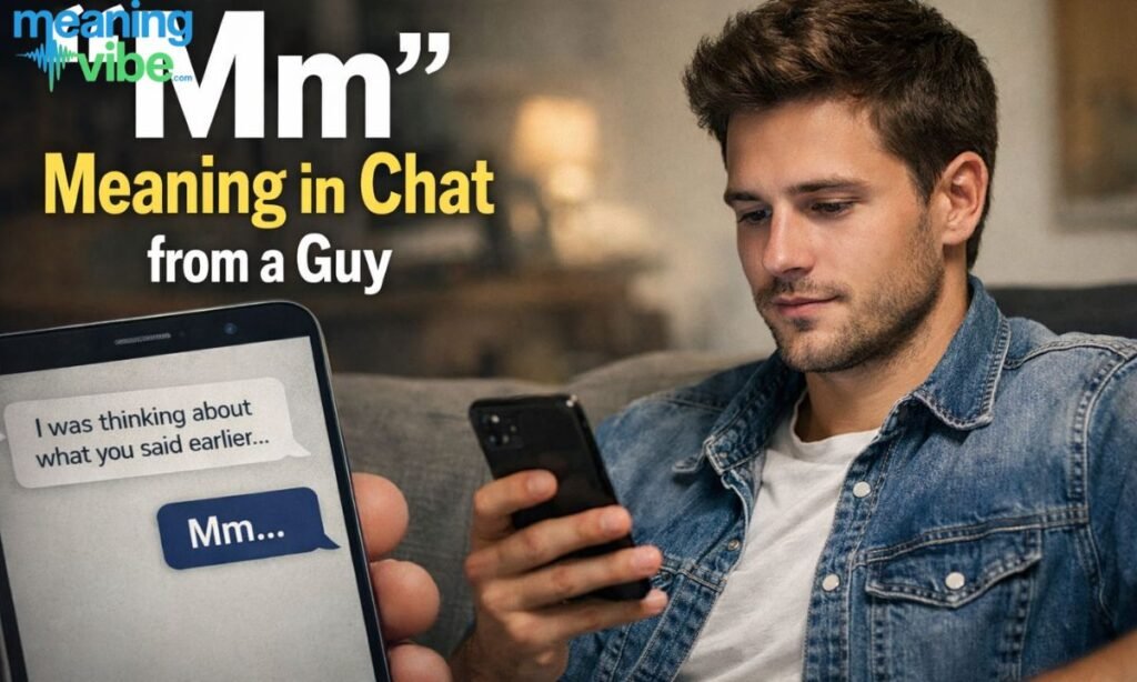 Mm meaning in chat from a guy