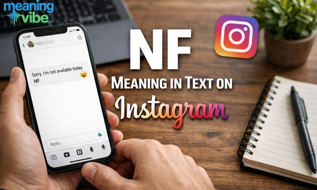 Nf meaning text instagram