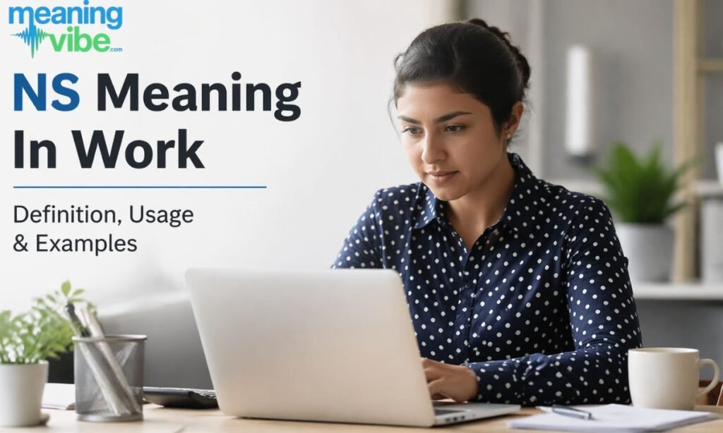 Ns meaning in work