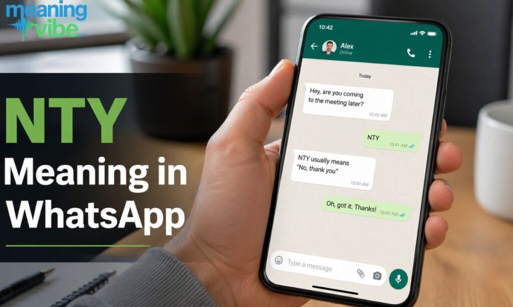 Nty meaning in whatsapp