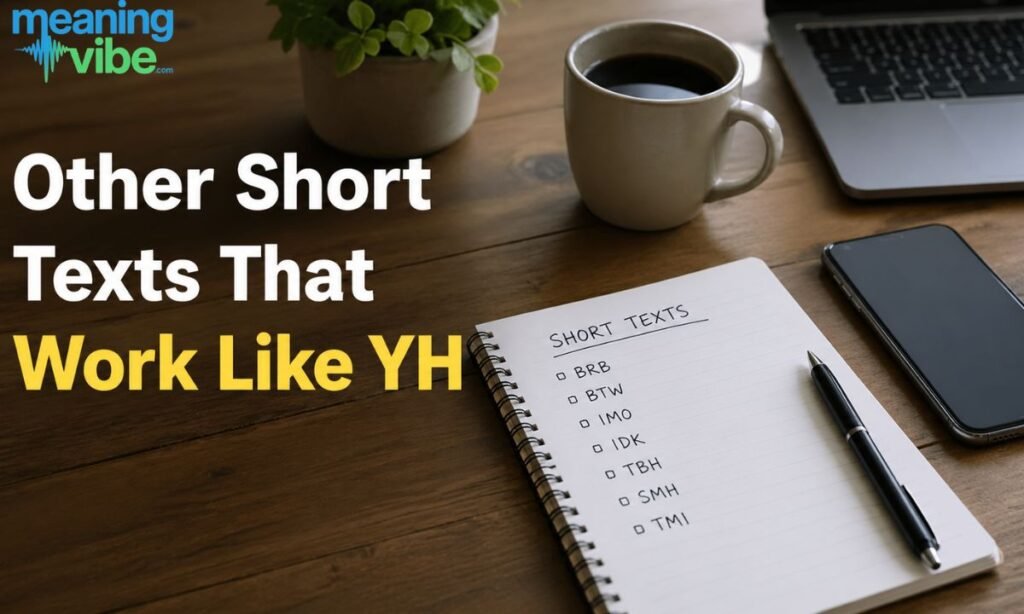 Other Short Texts That Work Like YH