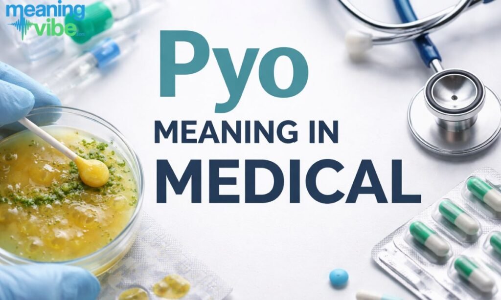 Pyo meaning medical