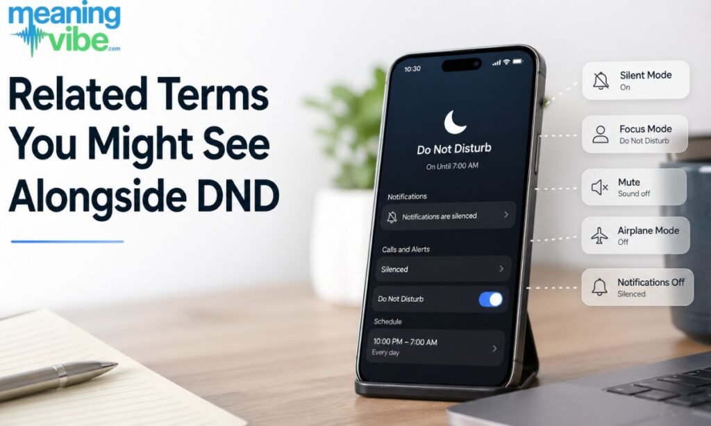 Related Terms You Might See Alongside DND