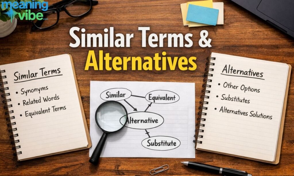Similar Terms & Alternatives (1)