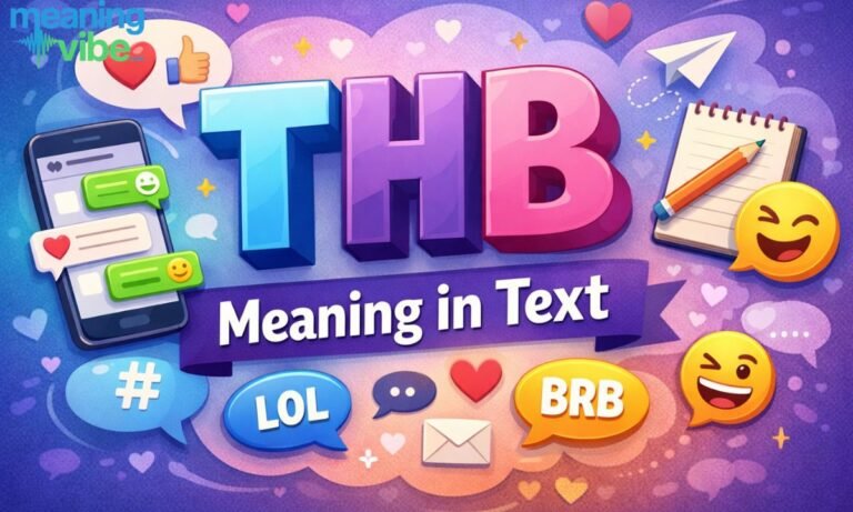 THB Meaning in Text