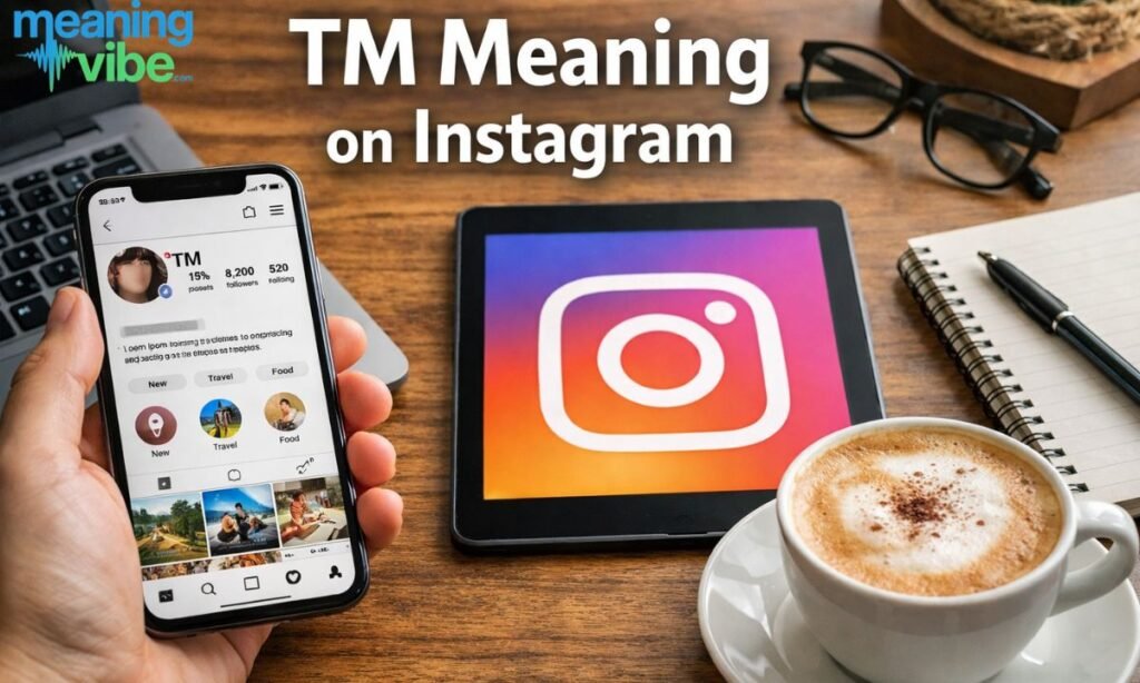 TM meaning on Instagram