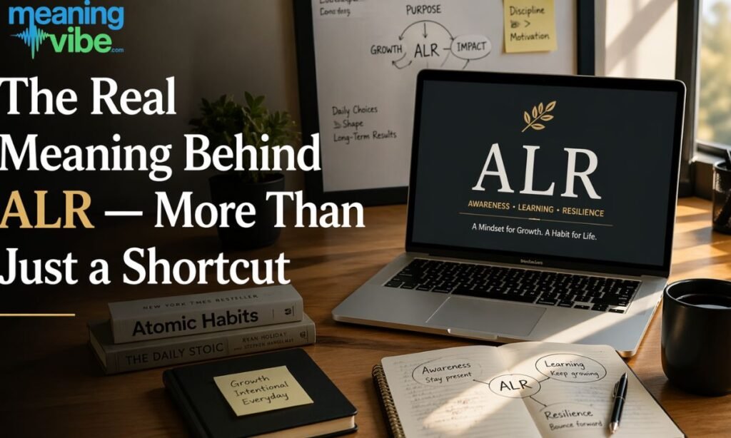 The Real Meaning Behind ALR — More Than Just a Shortcut