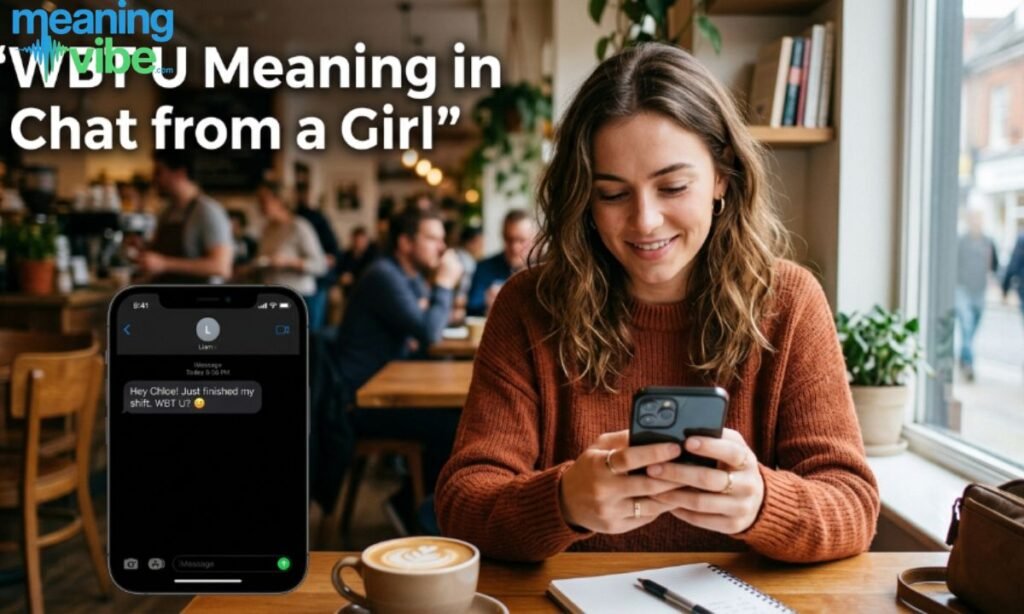 WBT u Meaning in chat from a girl