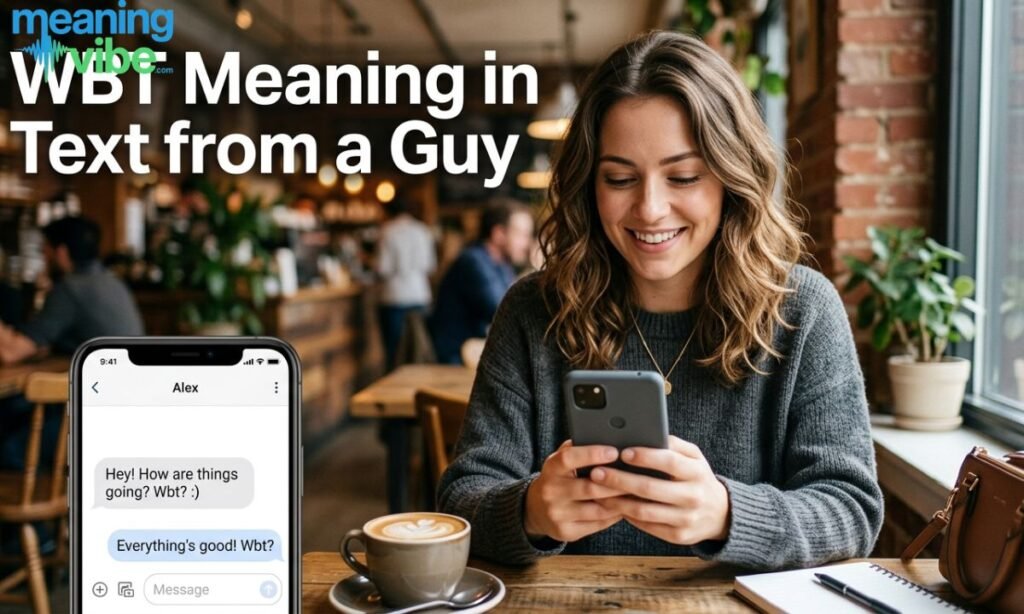 Wbt meaning in text from a guy