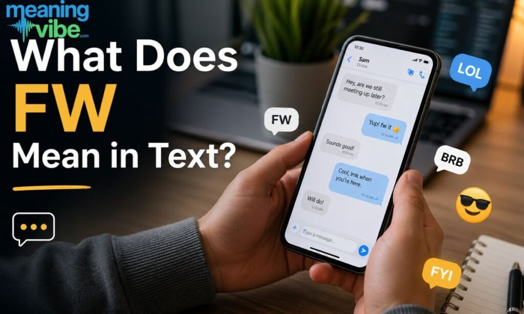 What Does FW Mean in Text