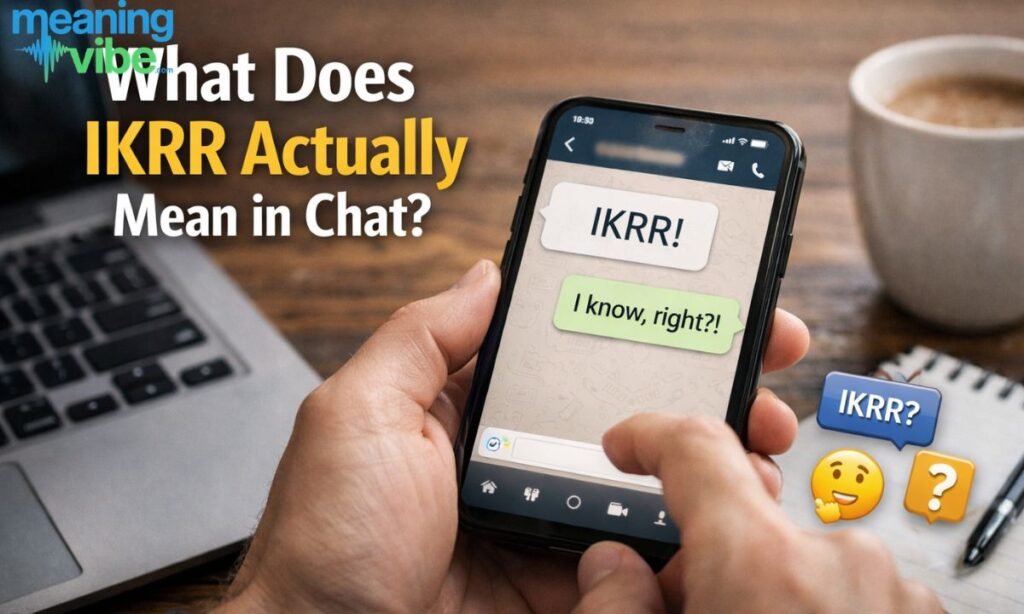 What Does IKRR Actually Mean in Chat
