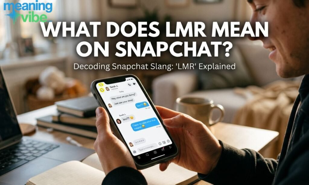 What Does IMR Mean on snapchat