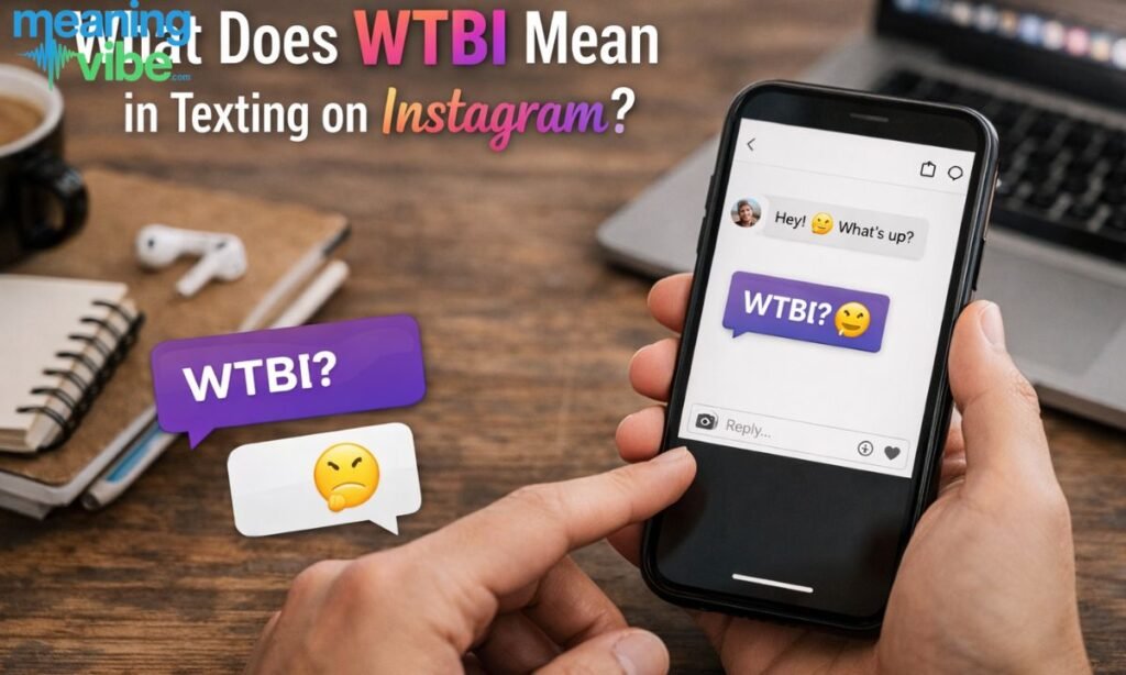 What Does Wtbi Mean in texting on instagram