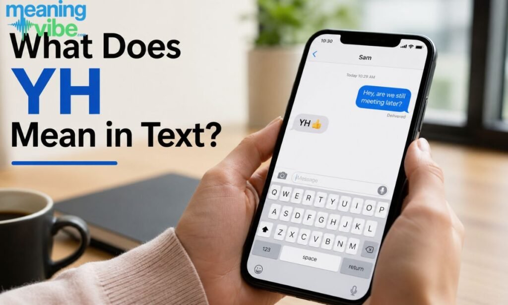 What Does YH Mean in Text
