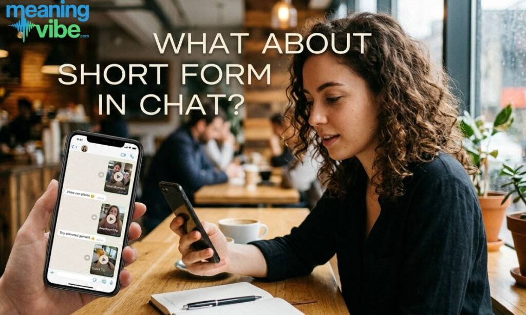 What about short form in chat