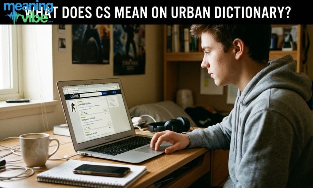 What does CS mean urban Dictionary