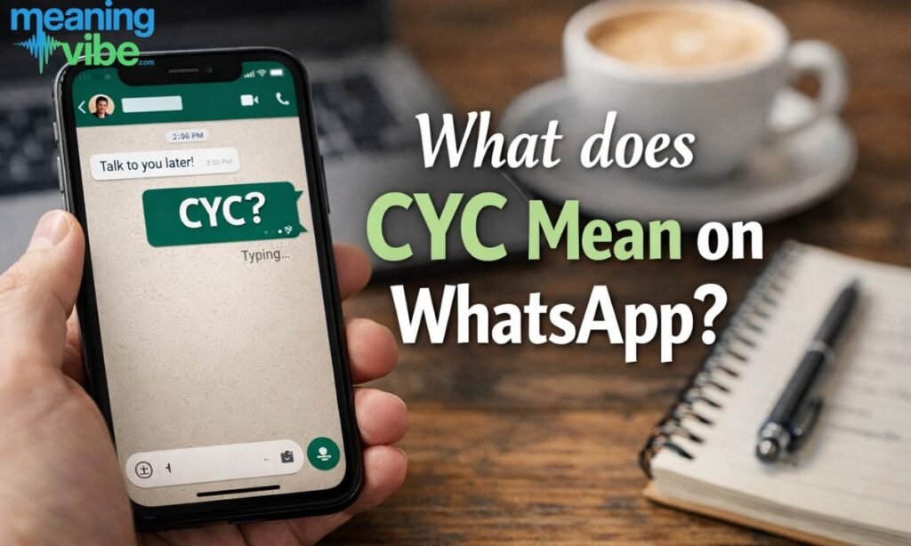 What does CYC Mean on WhatsApp