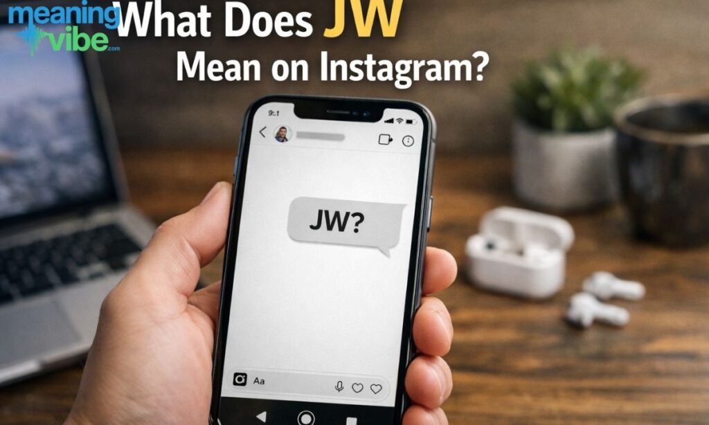 What does JW mean on Instagram
