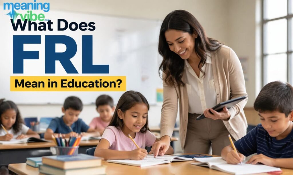 What does frl mean in education