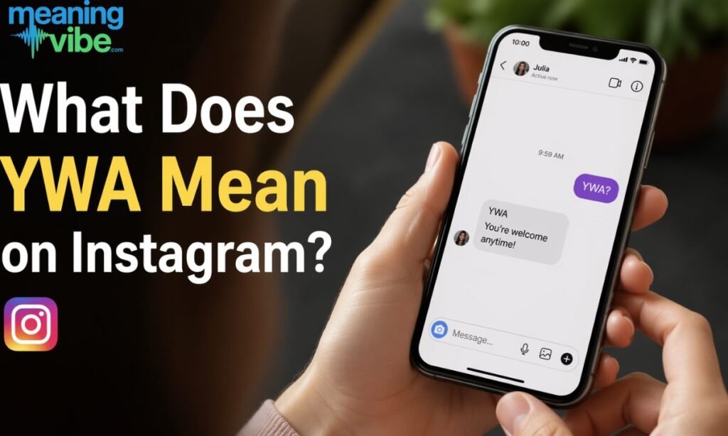 What does ywa mean on instagram