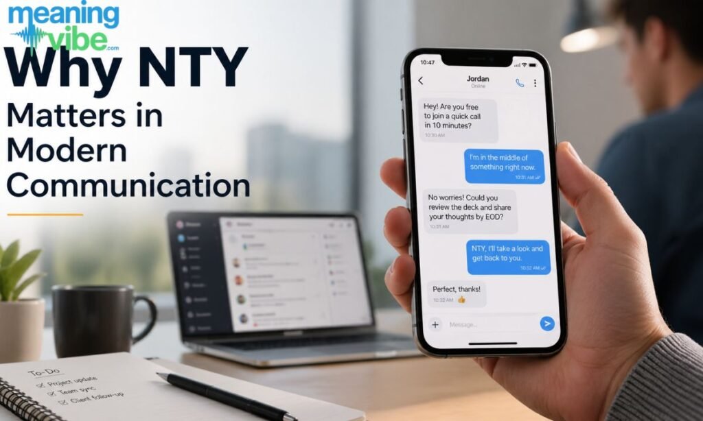 Why NTY Matters in Modern Communication