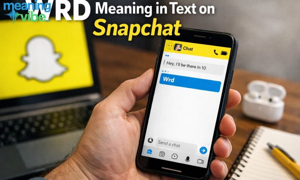 Wrd meaning text snapchat