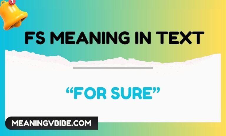 fs meaning in text