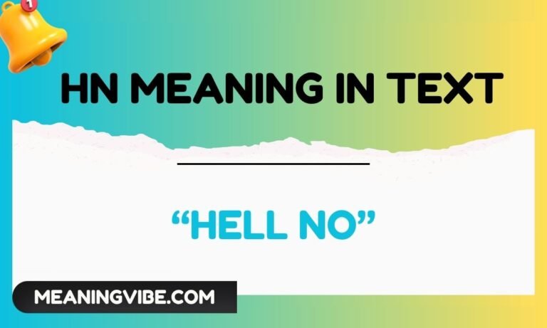 hn meaning in text