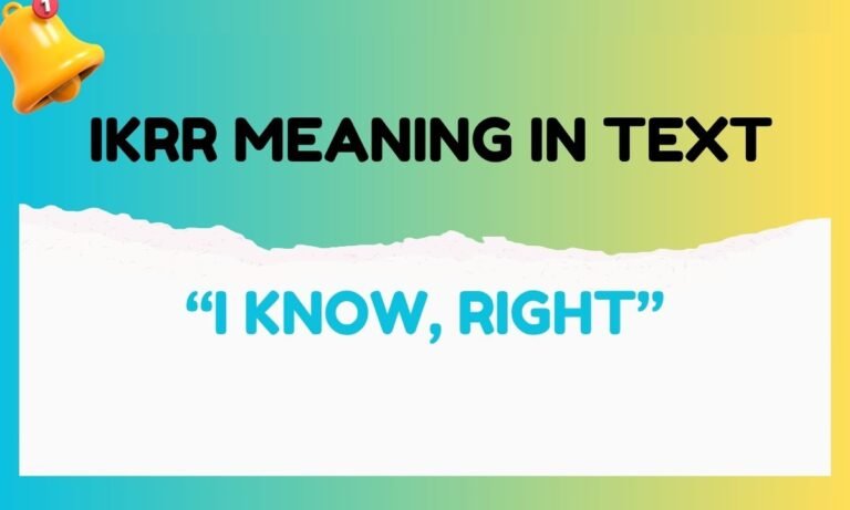 ikrr meaning in chat