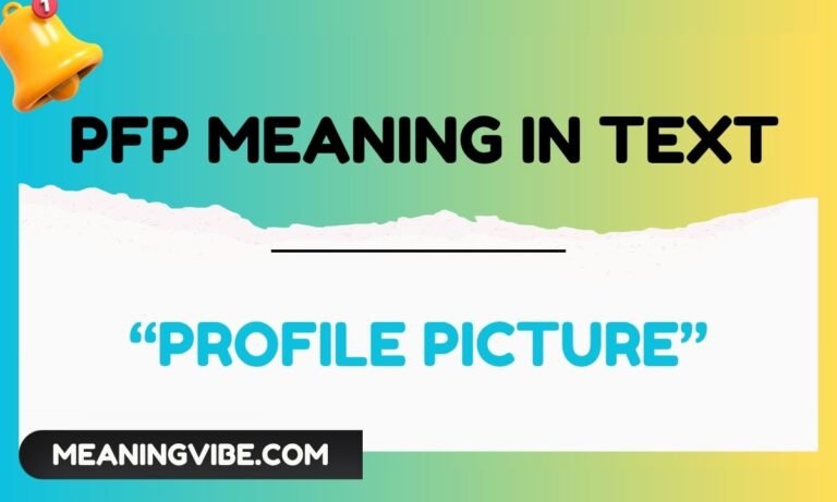 pfp meaning in text