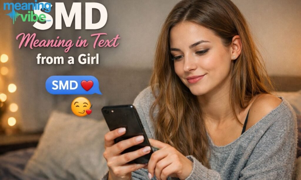 smd meaning in text from a girl