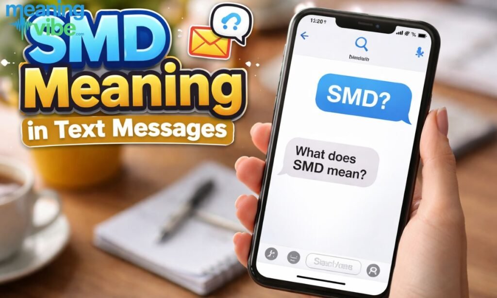 smd meaning in text message