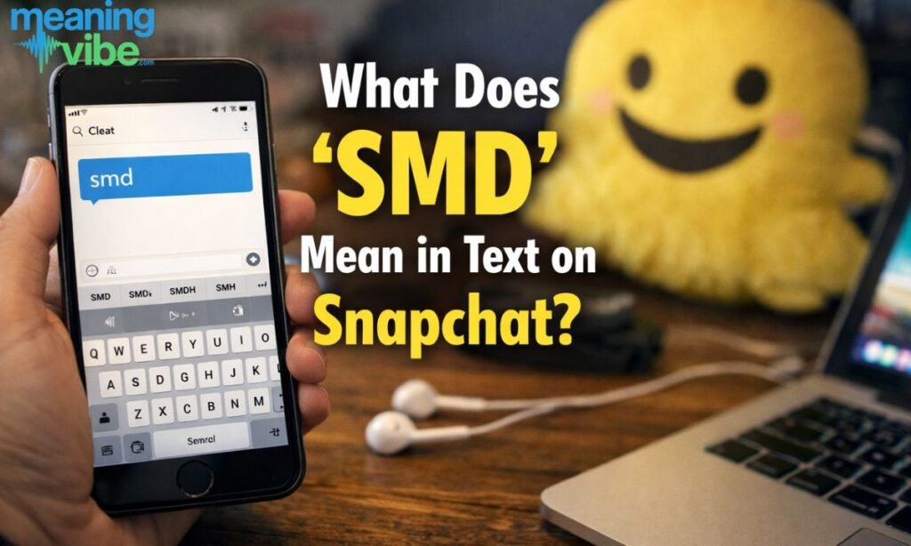 smd meaning in text snapchat