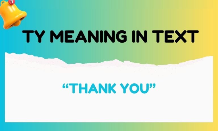 ty meaning in text