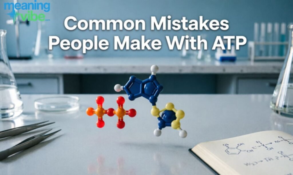 Common Mistakes People Make With ATP
