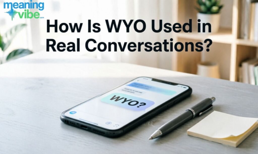 How Is WYO Used in Real Conversations