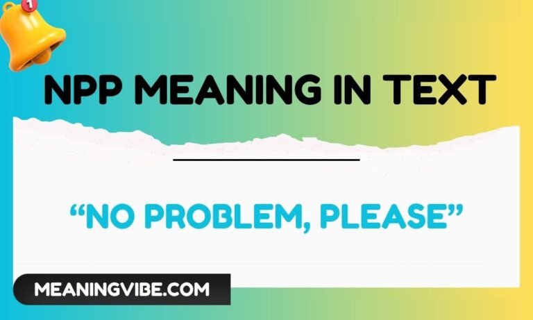 NPP meaning in text