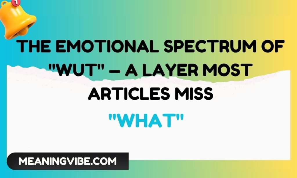The Emotional Spectrum of Wut — A Layer Most Articles Miss