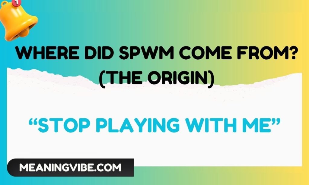 Where Did SPWM Come From (The Origin)