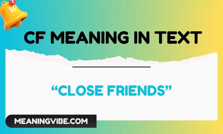 cf meaning in text