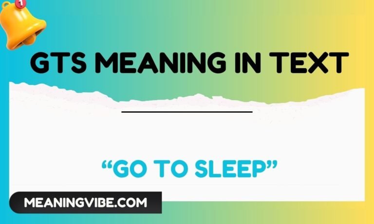 gts meaning in text